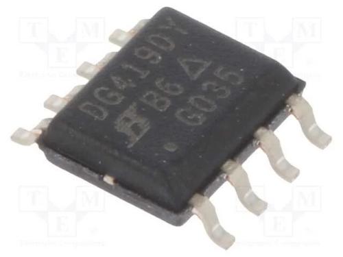 Ic: Comutador Analógico; Spdt; Ch: 2; So8; -15÷15v; Tubo
