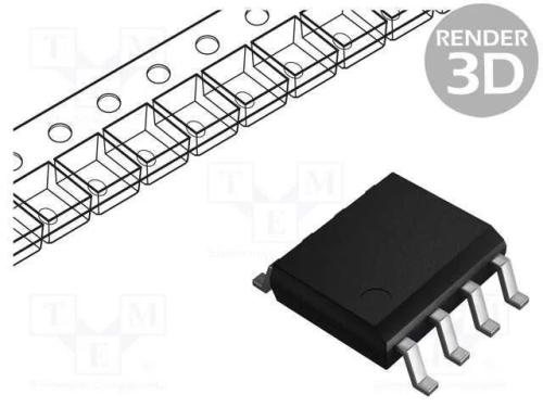 Ic: Comutador Analógico; Spdt; Ch: 2; So8; -15÷15v; Rolo,Fita