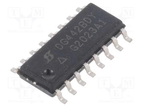 Ic: Comutador Analógico; Spst-No; Ch: 4; So16; -15÷15v; Tubo