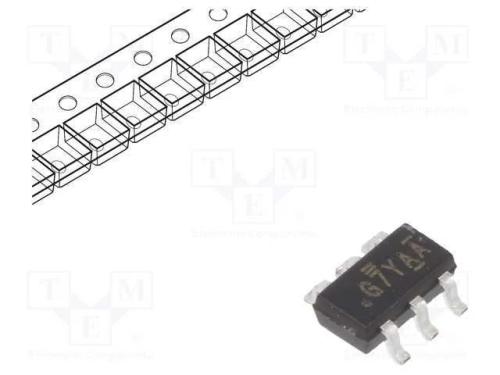 Ic: Comutador Analógico; Spst-Nc; Ch: 1; Tsop6; 4,5÷20v,7÷36v