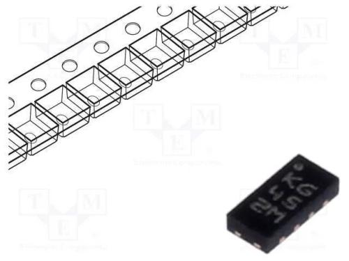 Filtro: Digital; Ecmf; Microqfn8l; Ch: 4; Usb Port Esd Protection