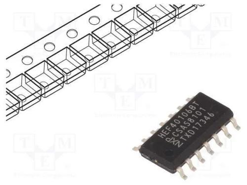 IC: digital, NOT, Ch: 6, CMOS, SMD, SO14, 3&divide;15VDC.