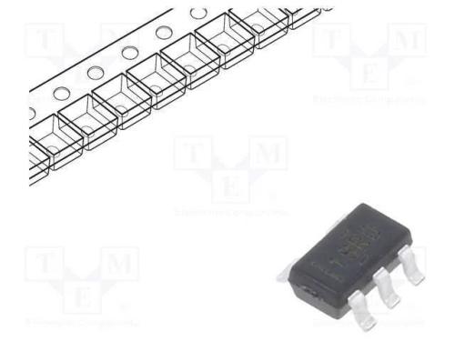 Ic: Amplificador de Medição; 350khz; Ch: 1; Sot23-5; 20v/V; 100uv