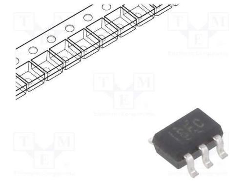 Ic: Amplificador de Medi&ccedil;&atilde;o; 4khz; Ch: 1; Sc70-6; 1kv/V; 35uv