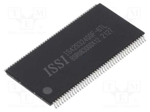 IC: mem&oacute;ria DRAM, 128MbDRAM, 4Mx32bit, 166MHz, 6n.