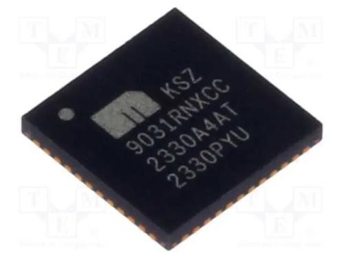 IC: transceptor, 10/100/1000Base-T, MDI,MDI-X,RGM.