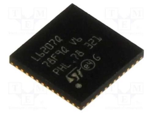 IC: driver, ponte H, controlador do motor, VFQFPN.