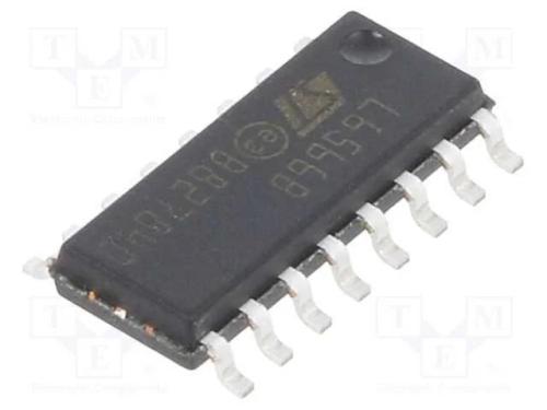 IC: driver, controlador PFC, SO16, -600&divide;800mA, 70.