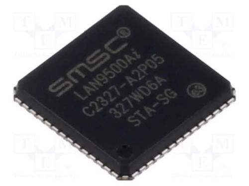 IC: controlador Ethernet, 10/100Base-T, VQFN56, 3.
