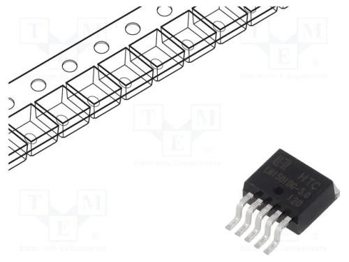 IC: PMIC, Conversor DC/DC, Uent: 8&divide;40V, Usai: 5V,.