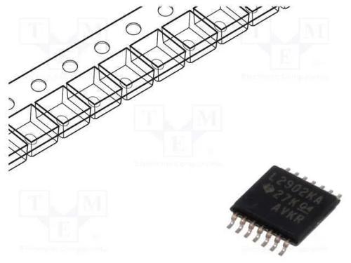 IC: amplificador operacional, 1,2MHz, Ch: 4, TSSO.