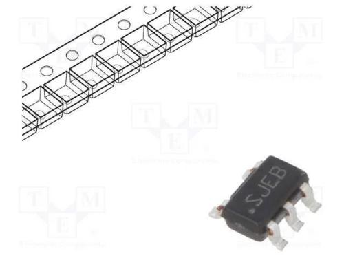 Ic: Pmic; Conversor Dc/Dc; Uent: 2,7÷5,5v; Usai: 3,3v; 0,6a; Sot23-5