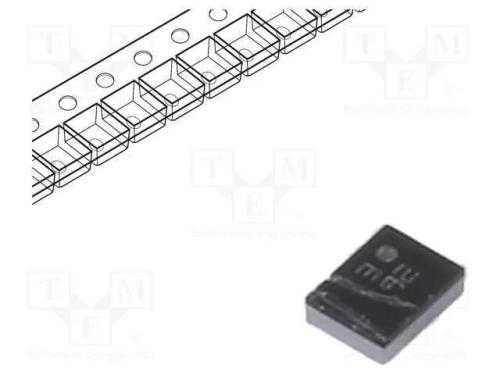 Ic: Pmic; Conversor Dc/Dc; Uent: 2,7÷5,5vdc; Usai: 1,1÷3,3vdc; 0,6a