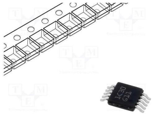 Ic: Amplificador Áudio; Psai: 105mw; 2÷5,5vdc; Ch: 2; Classe Amp: Ab