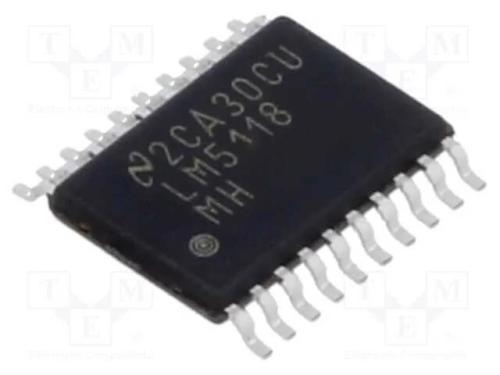 Ic: Pmic; Conversor Dc/Dc; Uent: 3÷75vdc; Usai: 3÷75vdc; Htssop20