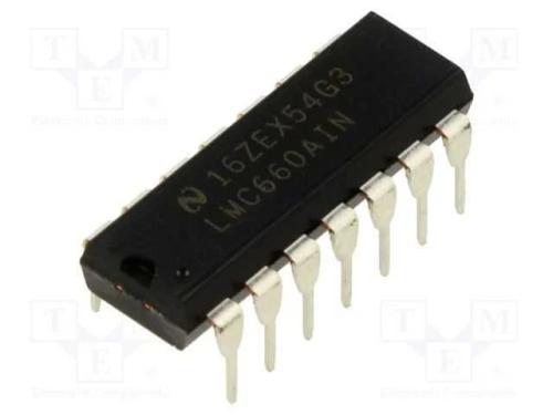 Ic: Amplificador Operacional; 1,4mhz; Ch: 4; Dip14; 4,75÷15,5vdc