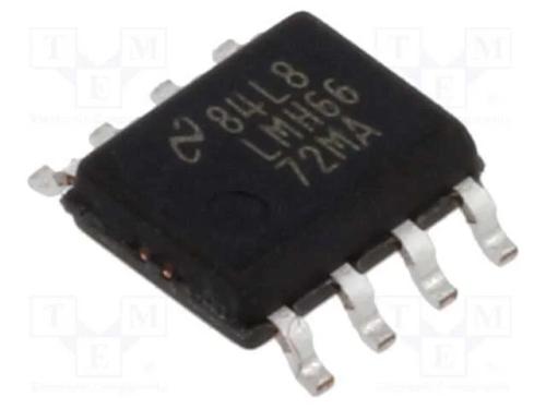 Ic: Amplificador Operacional; 90mhz; Ch: 2; So8; ±2,5÷6,5vdc; Tubo