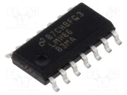 Ic: Amplificador Operacional; 190mhz; Ch: 3; So14; 3÷12vdc; Tubo
