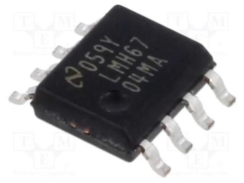 Ic: Amplificador Operacional; 650mhz; Ch: 1; So8; ±4÷6vdc; Tubo