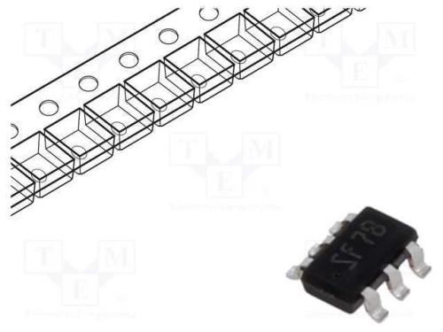 Ic: Pmic; Conversor Dc/Dc; Uent: 3÷20vdc; Usai: 0,8÷17vdc; 1a; Ch: 1