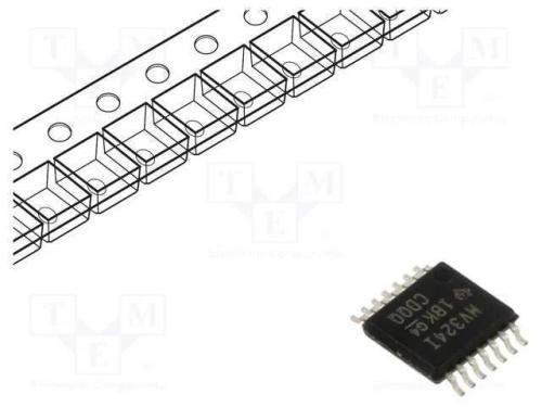 Ic: Amplificador Operacional; 1mhz; 2,7÷5,5v; Ch: 4; Tssop14