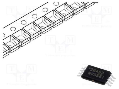 Ic: Amplificador Operacional; 1mhz; 2,7÷5,5v; Ch: 2; Tssop8