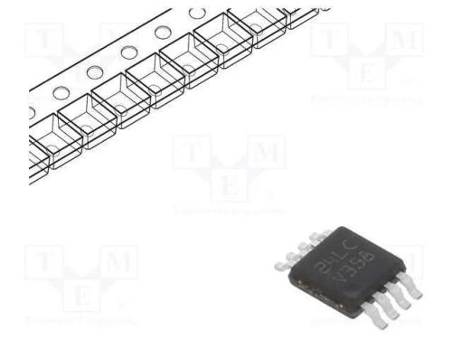 Ic: Amplificador Operacional; 1mhz; 2,7÷5,5v; Ch: 2; Vssop8