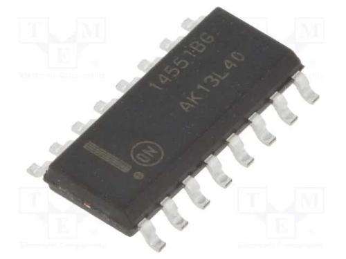Ic: Comutador Analógico; Demultiplexor,Multiplexor; Ch: 4; So16