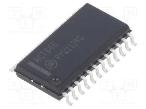 IC: digital, 3 estados,octal,registo,transceptor,.