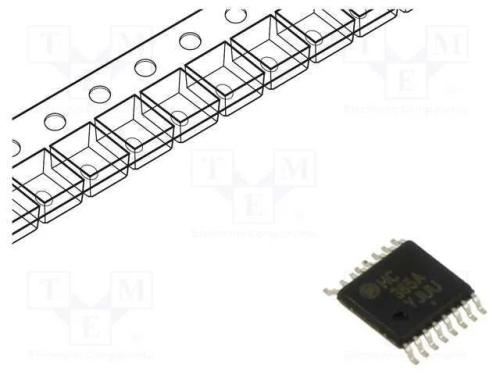 Ic: Digital; 3 Estados,Amort.,Hex; Ch: 6; Cmos; Smd; Tssop16; Hc