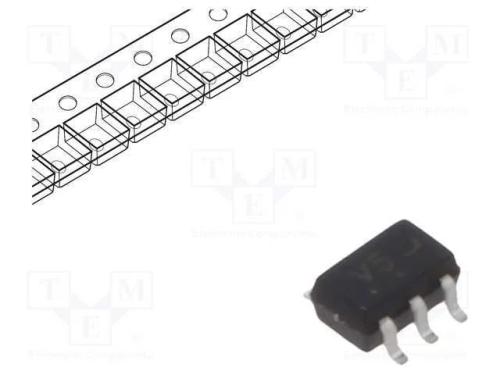 Ic: Digital; Not; Ch: 1; In: 1; Cmos; Smd; Sc88a; 2÷5,5vdc; -55÷125°c