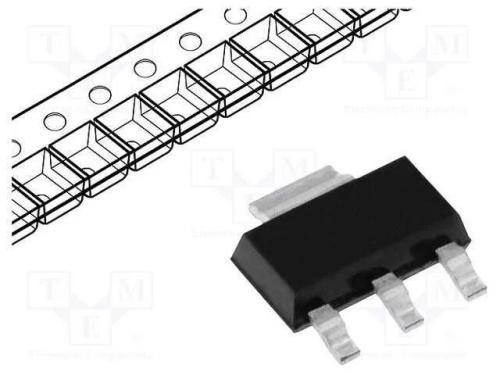 Ic: Estabilizador de Tensão; Ldo,Linear,Não Regulado; 3,3v; 0,3a