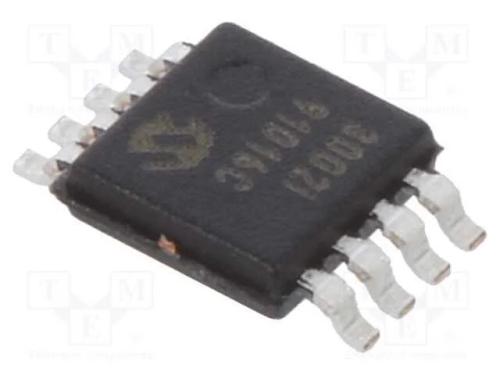 Ic: Conversor A/D; Ch: 2; 10bit; 200ksps; 2,7÷5,5v; Msop8
