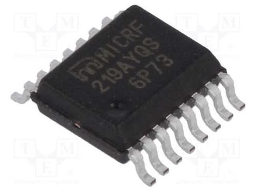 Ic: Recetor Rf; Serial,Transparente; Qsop16; 3÷3,6vdc; 300÷450mhz
