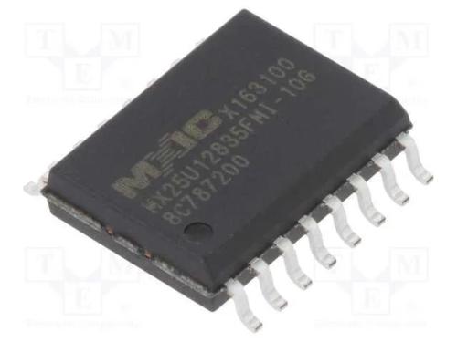 IC: memória FLASH, 128MbFLASH, 104MHz, 1,65÷2V, S.