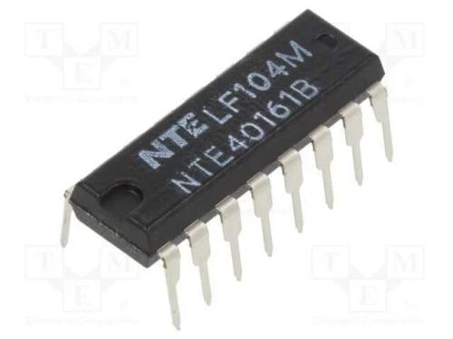 Ic: Digital; 4bit,Contador Bin&aacute;rio,Sincronizado; Cmos; Tht; Dip16