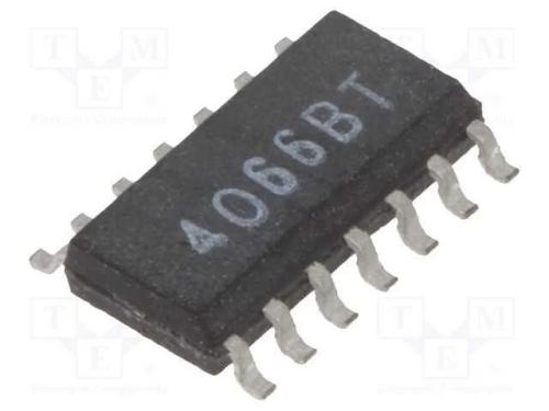 Ic: Digital; Interruptor; Ch: 4; So14; 3÷18vdc; 30ua; Cmos
