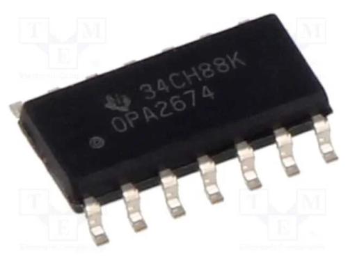 IC: amplificador operacional, 260MHz, Ch: 2, SO14.