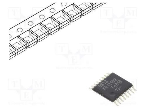 IC: interface, extens&atilde;o I/O, 2,3&divide;5,5VDC, I2C, SMD.