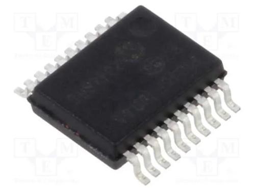 IC: microcontrolador PIC, 28kB, 32MHz, EUSART,I2C.