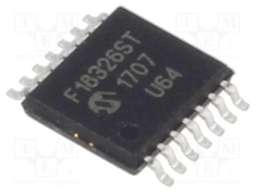 IC: microcontrolador PIC, 26kB, 32MHz, 2,3&divide;5,5VDC.