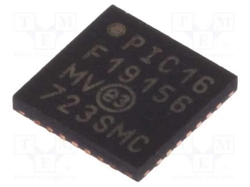 IC: microcontrolador PIC, 28kB, 32MHz, I2C,SPI,UA.