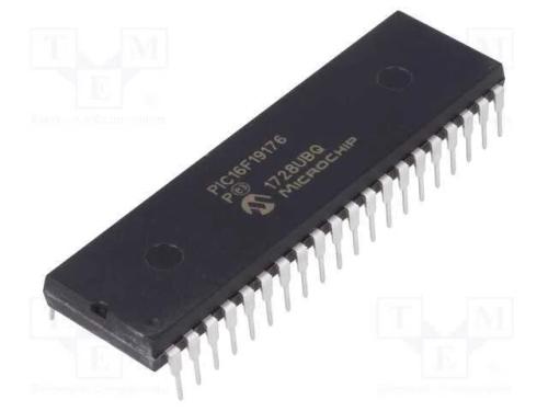 IC: microcontrolador PIC, 28kB, 32MHz, I2C,SPI,UA.