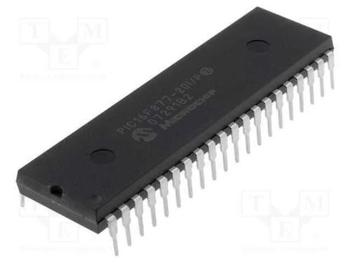 IC: microcontrolador PIC, 14kB, 20MHz, 4&divide;5,5VDC, .