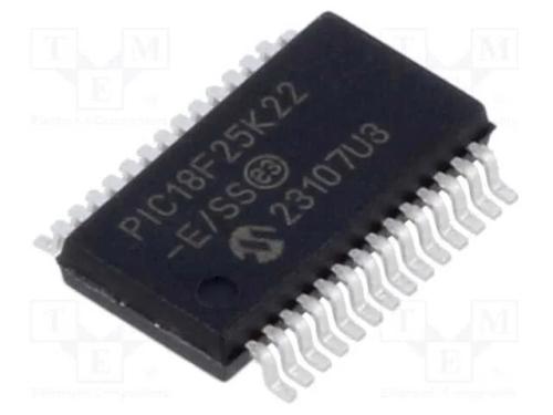 IC: microcontrolador PIC, 64MHz, 2,3&divide;5,5VDC, SMD,.
