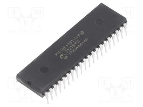 IC: microcontrolador PIC, 8kB, 40MHz, 4,2&divide;5,5VDC,.