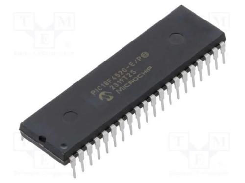 IC: microcontrolador PIC, 32kB, 40MHz, 4,2&divide;5,5VDC.