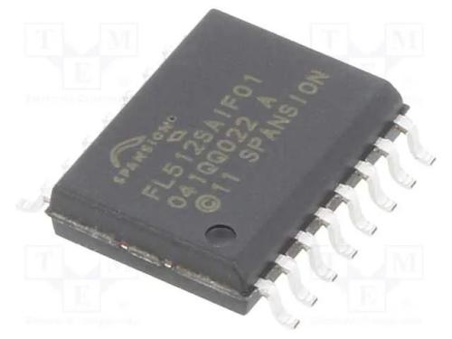 IC: memória FLASH, 512MbFLASH, SPI, 133MHz, 2,7÷3.