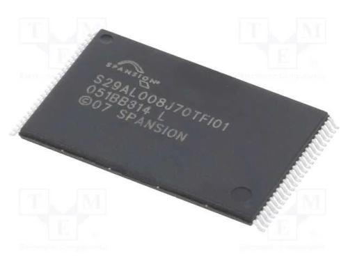 IC: mem&oacute;ria FLASH, 8MbFLASH, CFI,parallel, TSSOP4.