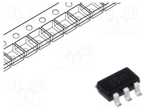 IC: amplificador operacional, SOT23-5, 2,1&divide;5,5VDC.
